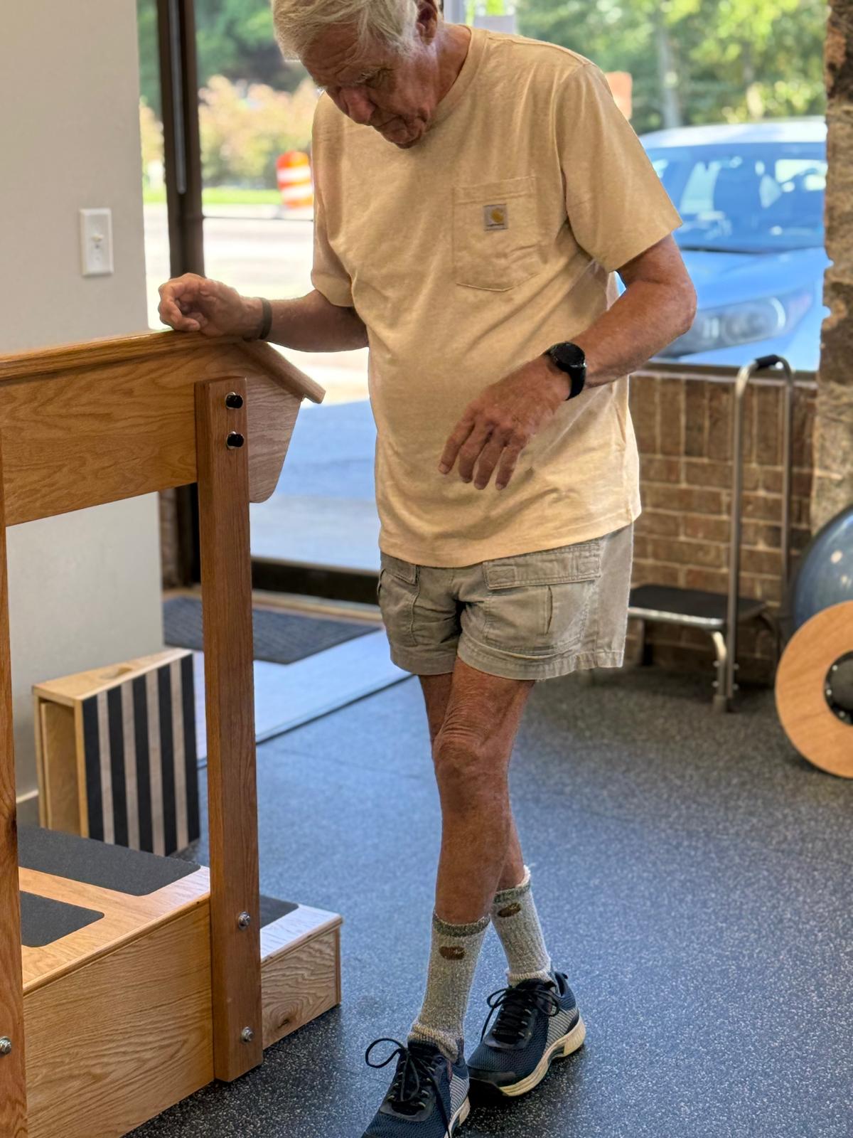 Balance physical therapy at Avondale Physical Therapy in Avondale Estates, GA.